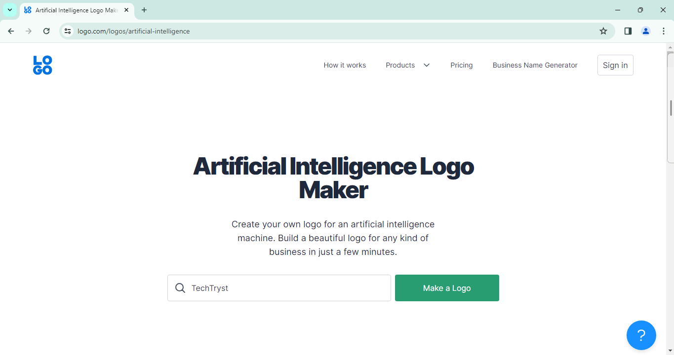 ai logo design four