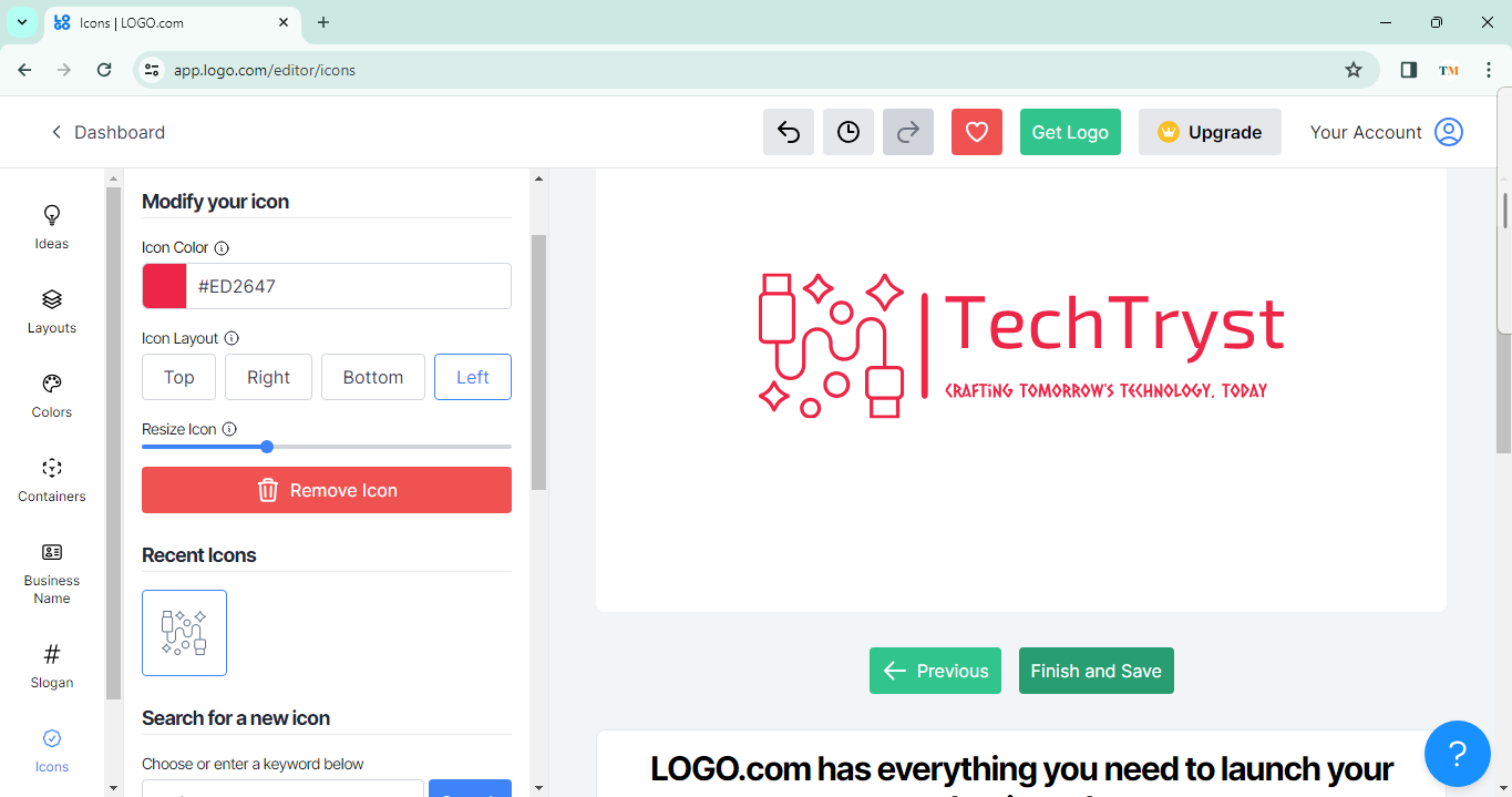 ai logo design fourteen